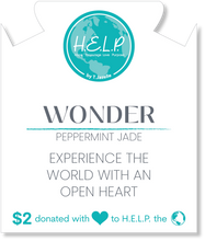Load image into Gallery viewer, Peppermint Jade "Wonder" Stacker - TJazelle HELP
