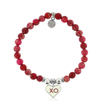 Load image into Gallery viewer, XO Enamel TJazelle H.E.L.P Charm Bracelet