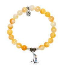 Load image into Gallery viewer, "Hummingbird" Silver Charm Bracelet - TJazelle