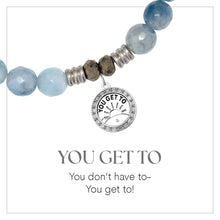 Load image into Gallery viewer, You Get To Silver Charm Bracelet - TJazelle