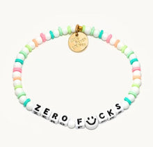 Load image into Gallery viewer, "Zero F*cks" - It's A Vibe Little Words Project Bracelet