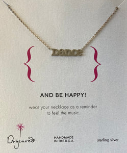 Dance Necklace - Sterling Silver