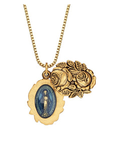 Miraculous Mary Locket Necklace