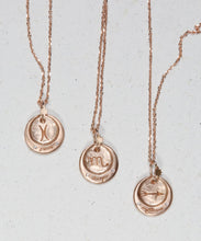 Load image into Gallery viewer, Horoscope Necklace- Pisces