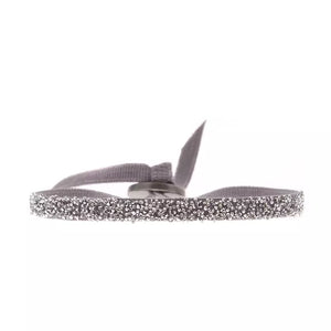 Dazzle Mini Stretch Satin Bracelet - Greys/Blacks 4mm