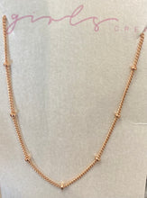 Load image into Gallery viewer, Rose Layering Necklace - Girls Crew