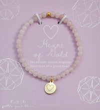 Load image into Gallery viewer, Heart of Gold &quot;Heart&quot; Bracelet