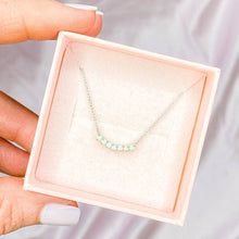 Load image into Gallery viewer, Dainty Layering Necklace in Opal