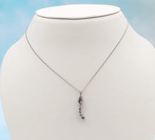 Load image into Gallery viewer, Journey Wave Necklace - Sterling Silver