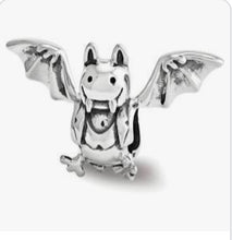 Load image into Gallery viewer, Bat Halloween Bead - Reflections