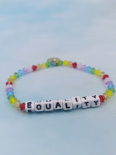 Load image into Gallery viewer, Equality LWP Rainbow Bracelet