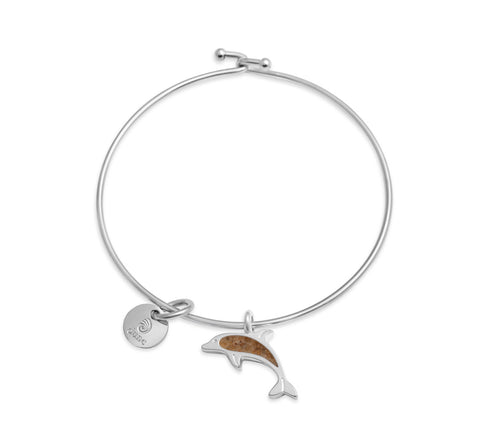 Mexico Dune Beach Sand Bangle - Dolphin