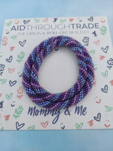 Load image into Gallery viewer, Mommy &amp; Me Roll-On® Bracelets - Amethyst