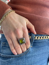 Load image into Gallery viewer, Lucky Green Quartz Ring