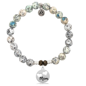 Mom with Two Hearts Charm Bracelet - TJazelle
