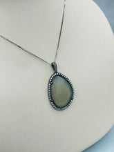 Load image into Gallery viewer, Moonstone Necklace  - Sterling Silver