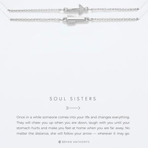 Soul Sisters Best Friend Arrow Necklaces