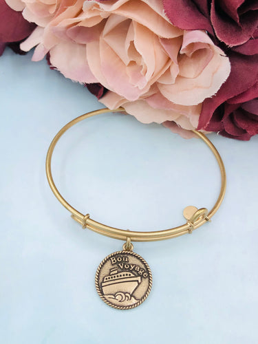 Bon Voyage Cruise Ship Bangle - Doorbuster