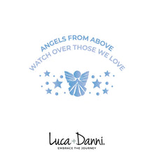 Load image into Gallery viewer, Guardian Angel Stretch Bracelet with White Opal Beads - Luca and Danni