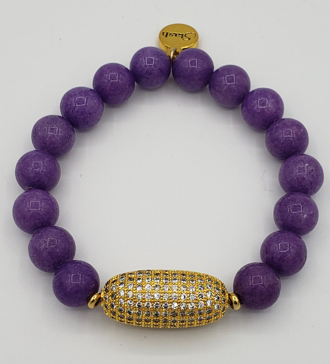 Stash Purple Jade Melinda Bracelet