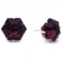 Load image into Gallery viewer, Dark Purple Hexagon Bling - Vintage Gems Collection