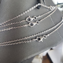 Load image into Gallery viewer, Sterling Silver Italian Cable Chain