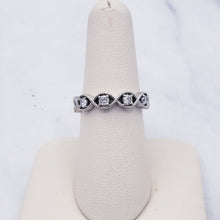 Load image into Gallery viewer, 14K White Gold 1 Carat Diamond Infinity Ring