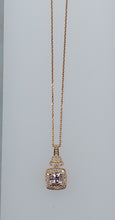Load image into Gallery viewer, 14K Rose Gold &amp; Morganite Necklace
