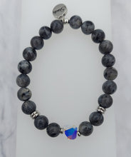 Load image into Gallery viewer, Stash Stella Swarovski Crystal &amp; Black Labradorite Bracelet