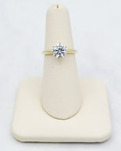 Load image into Gallery viewer, 14K Yellow Gold Certified 1.57 Carat Solitaire Round Engagement Ring