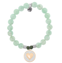 Load image into Gallery viewer, Heart of Gold Silver &amp; Rose Gold Charm Bracelet - TJazelle