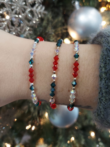 Christmas Swarovski Bracelet- Our Whole Heart Exclusive