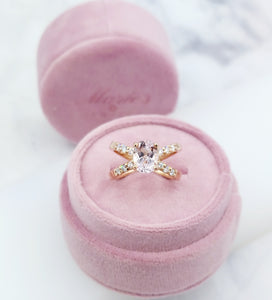 14K Rose Gold Morganite & Diamond Ring - One Of A Kind