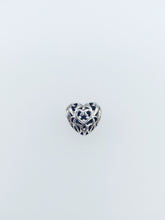 Load image into Gallery viewer, Filigree Heart Bead - Sterling Silver