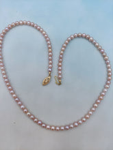 Load image into Gallery viewer, Pink Pearl Romance Necklace