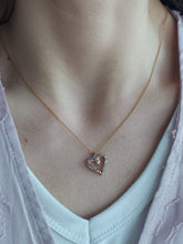 Load image into Gallery viewer, Doorbuster 10K Diamond Heart Necklace