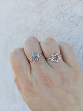 Load image into Gallery viewer, Star Ring - Sterling Silver