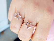 Load image into Gallery viewer, Star Ring - Sterling Silver