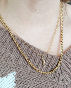 18" Yellow Gold Plated Chain