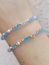 Load image into Gallery viewer, Aquamarine Crystal Bracelet - Amanda Style