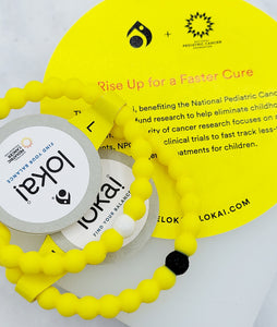 Pediatric Cancer Yellow Lokai Bracelet