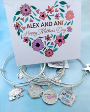 Load image into Gallery viewer, Wife Mom Boss Charm Bangle - Alex and Ani