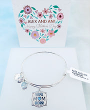 Load image into Gallery viewer, Wife Mom Boss Charm Bangle - Alex and Ani