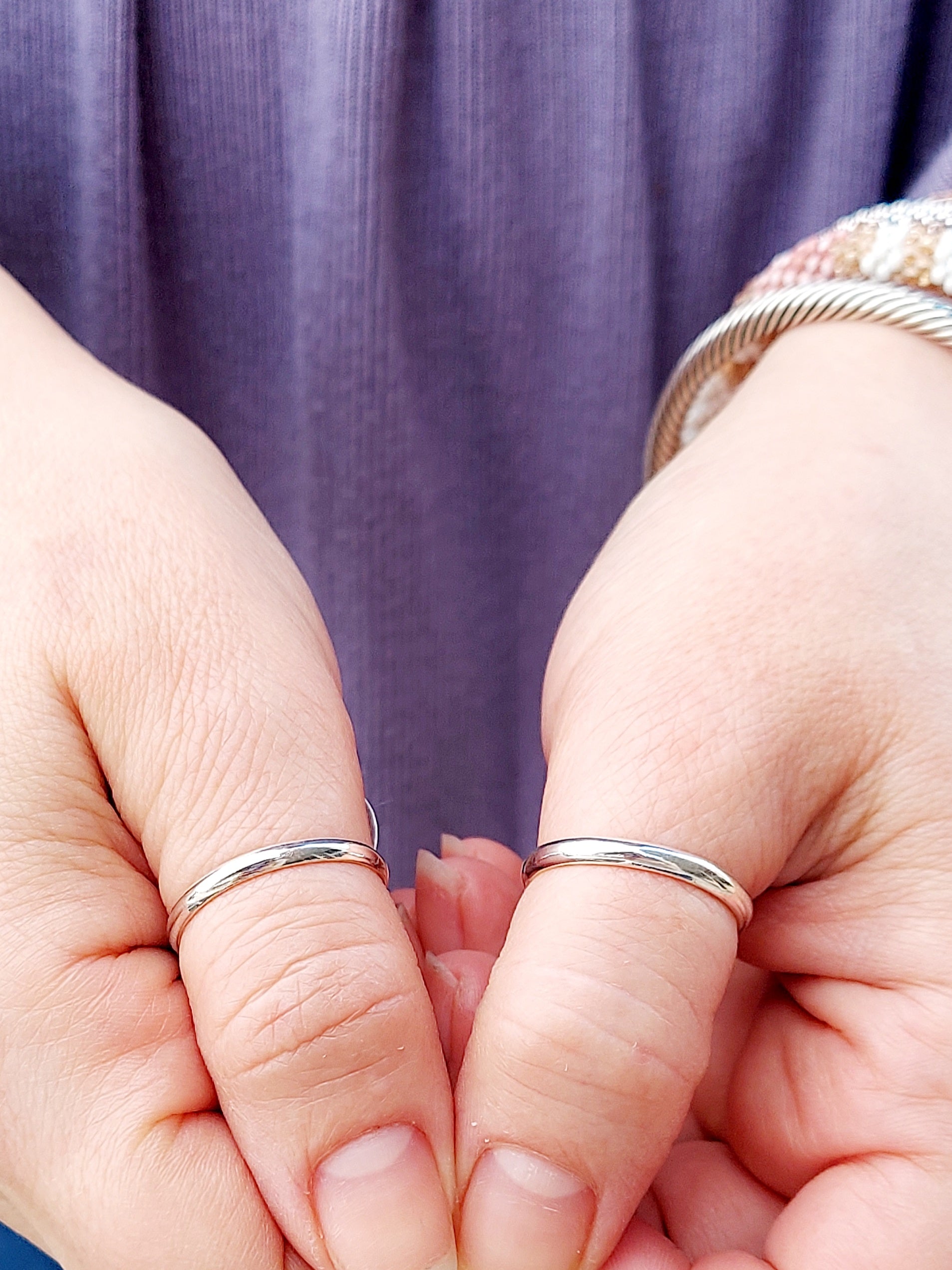 925 Silver Thumb Fidget ring, Anxiety Ring, Skin Picking Ring with 5x –  Fusionblenduk