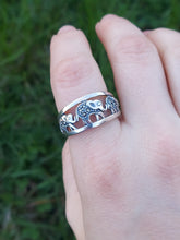 Load image into Gallery viewer, Marcasite Elephant Ring