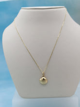 Load image into Gallery viewer, Shell Pendant &amp; Chain - 14K Yellow Gold