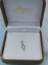 Load image into Gallery viewer, Diamond Kite Pendant &amp; Chain - 14K White Gold