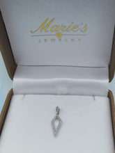 Load image into Gallery viewer, Diamond Kite Pendant &amp; Chain - 14K White Gold