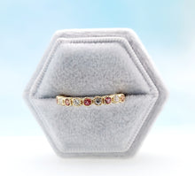 Load image into Gallery viewer, Pink Tourmaline and Diamond Ring - 14K Gold