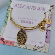 Load image into Gallery viewer, MOM Charm Bangle Bracelet - Alex and Ani